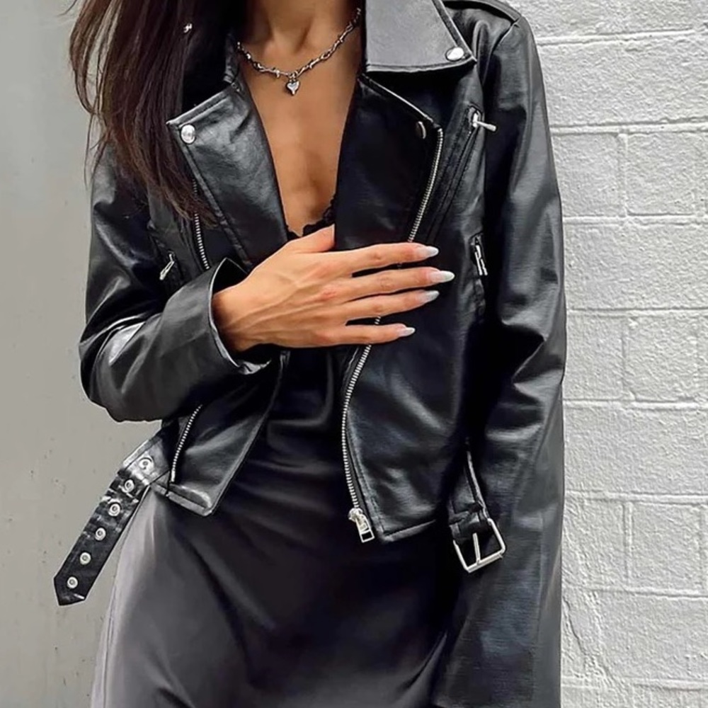 Princess Polly The Zeppelin Faux Leather Jacket